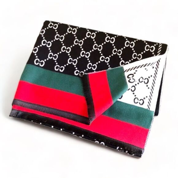 Vegan Cashmere Shawl Scarf / Wrap - Picture 8 of 8